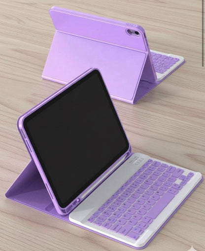 Ipad Case with Detachable Bluetooth Keyboard and Mouse